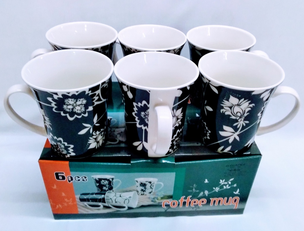 [VI5662] Mug Ceramic 6PC/SET 420ML