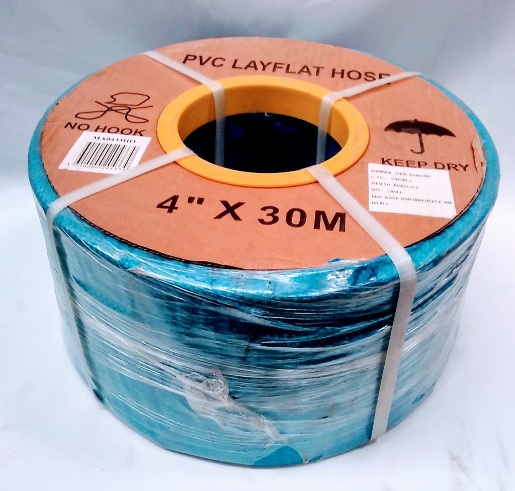 Water Pump Hose Outlet 4" 30M HD