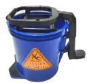 Mop Bucket W/Pedal 16L Blue MC03001