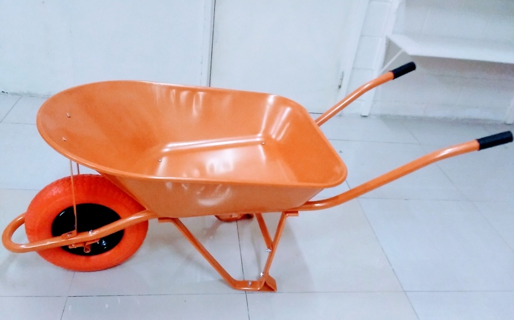  Wheel Barrow Tray 5cu Tubeless Tyre