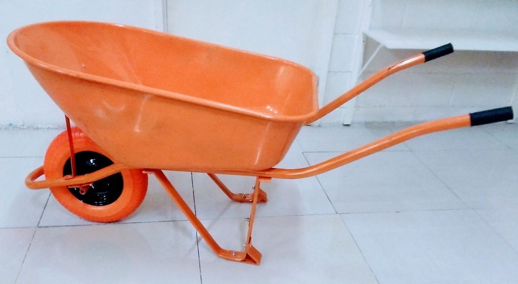 [GS0970]  Wheel Barrow Tray 7cu Tubeless Tyre
