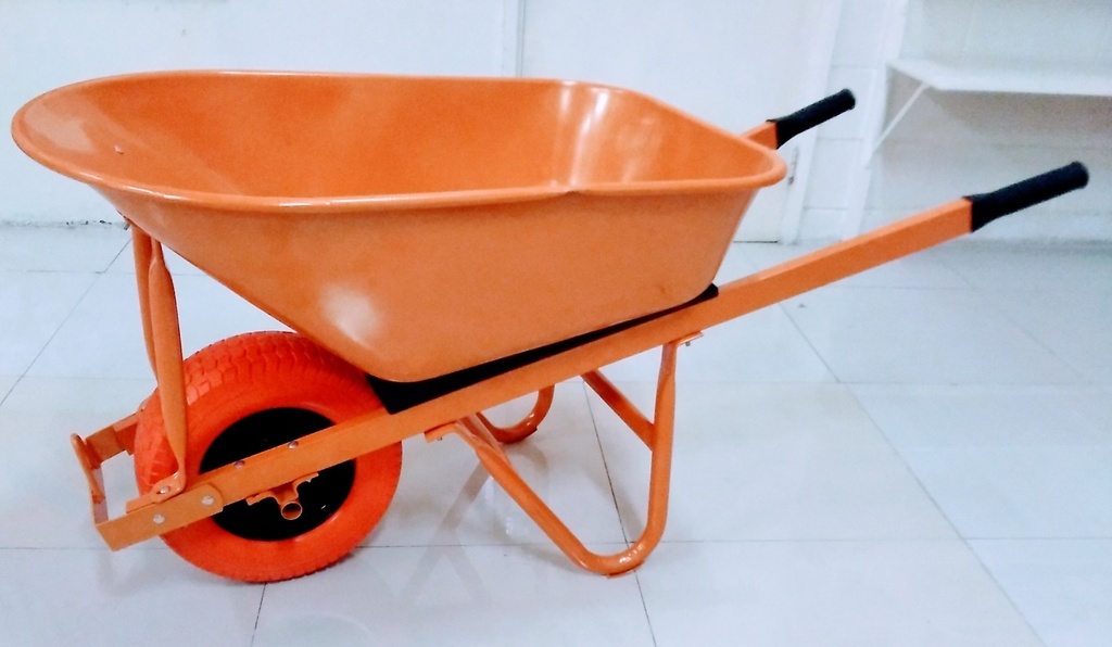 [GS0971] Wheel Barrow Tray 7cu-HD Tubeless Tyre