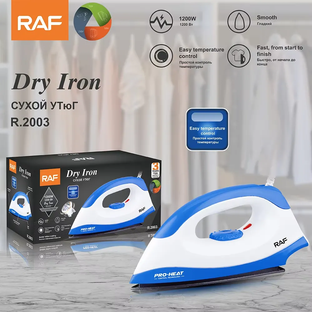 RAF Electric Steam Iron 1200W available from Chemica in Papua New Guinea